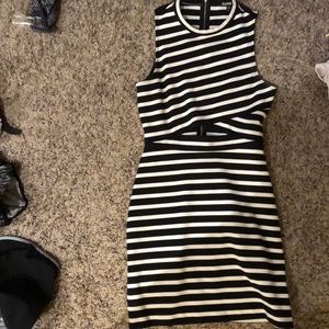 Striped Bodycon Dress